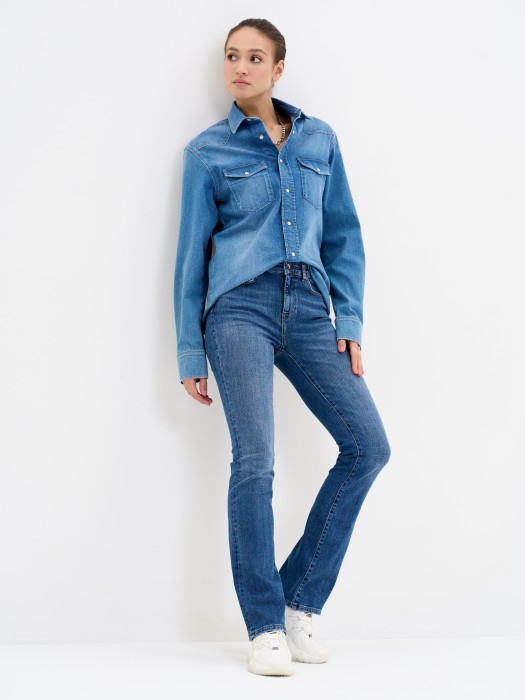 Dámske denimové nohavice ADELA BOOTCUT 386
